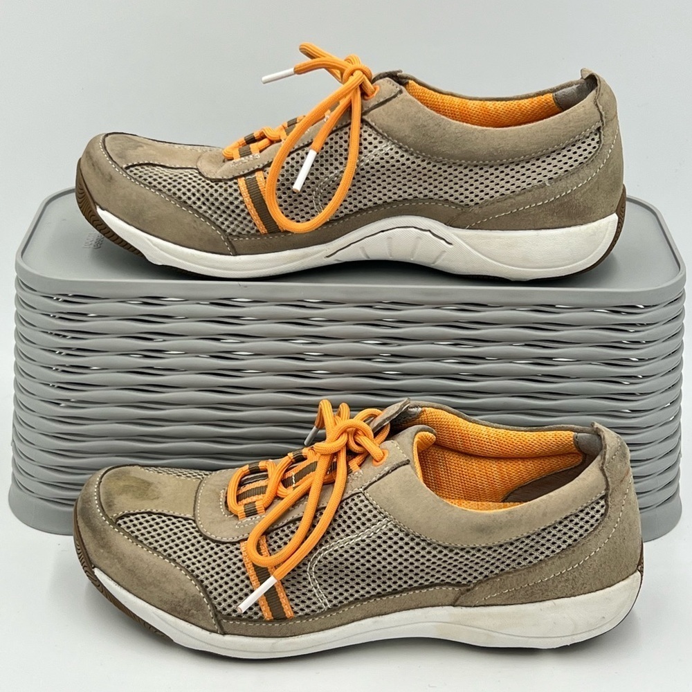 Dansko Helen Citrus Mocha Shoes Size EU 38 Dansko Sneakers Helen